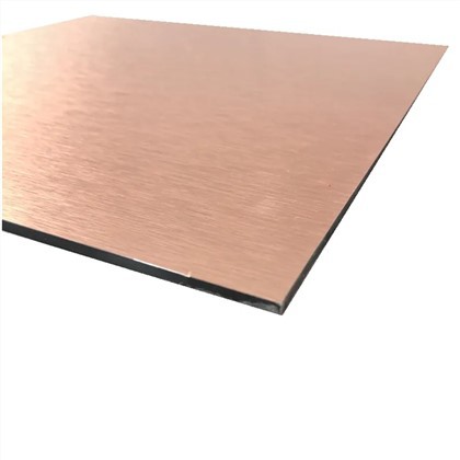 4 * 8ft brose sifas aliminyòm papye konpoze panèl ekspozisyon signalisation ACP fèy