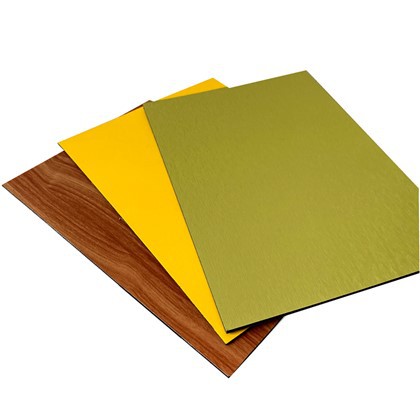 Ignifuje aliminyòm konpoze Panel B2 Klas ACM ACP miray Cladding