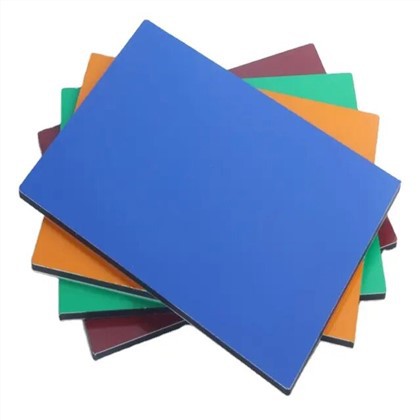 Rezistans enpak High Gloss Eksteryè Aliminyòm Composite Panel