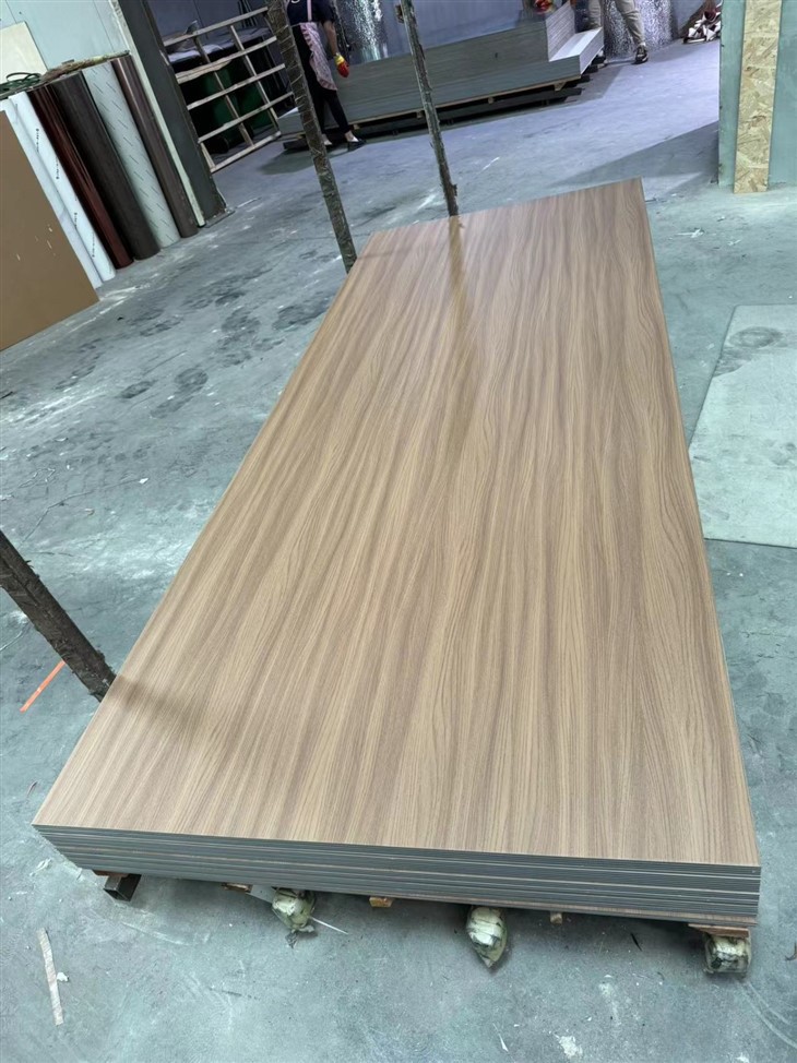 Factory Bamboo Charcoal Wooden Veneer WPC Wall Panel Interior Decorative Board